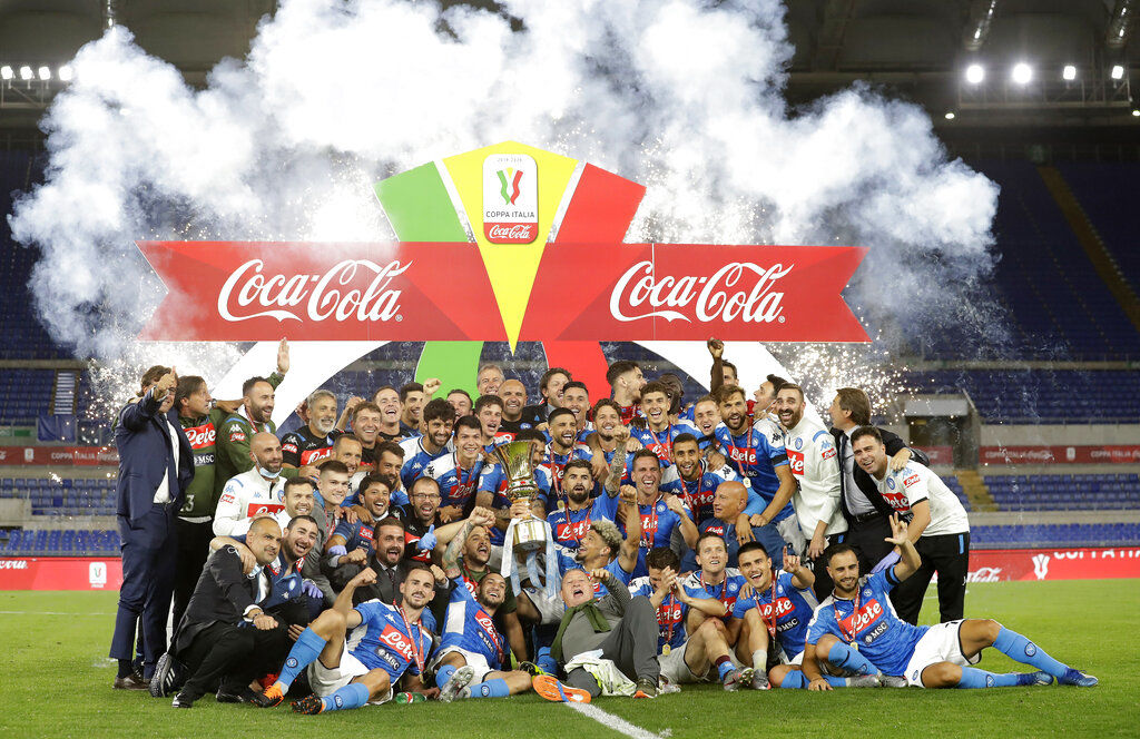 APTOPIX Italy Soccer Italian Cup